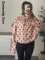 Rosé Polka Dot Jacket