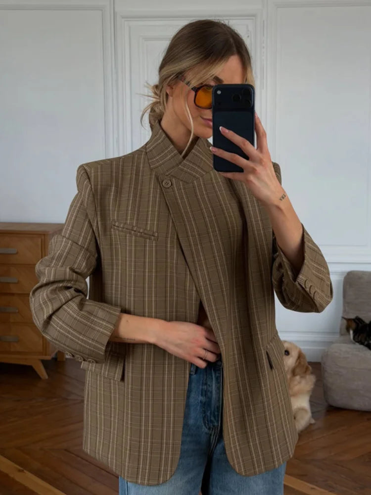 Vienna Pinstripe Blazer