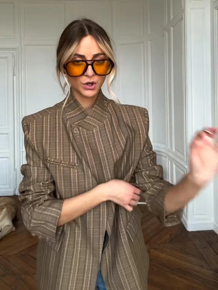 Vienna Pinstripe Blazer