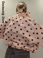 Rosé Polka Dot Jacket