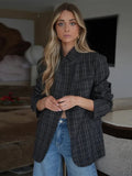 Vienna Pinstripe Blazer