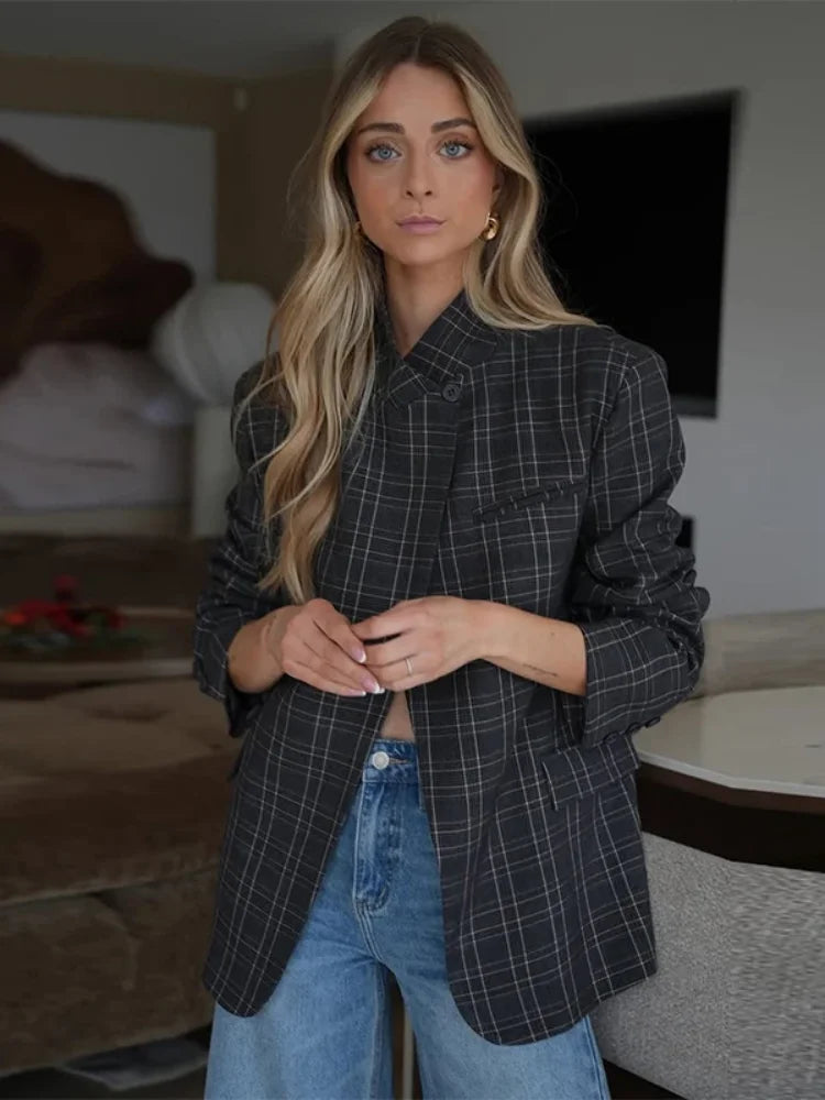 Vienna Pinstripe Blazer