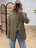 Vienna Pinstripe Blazer