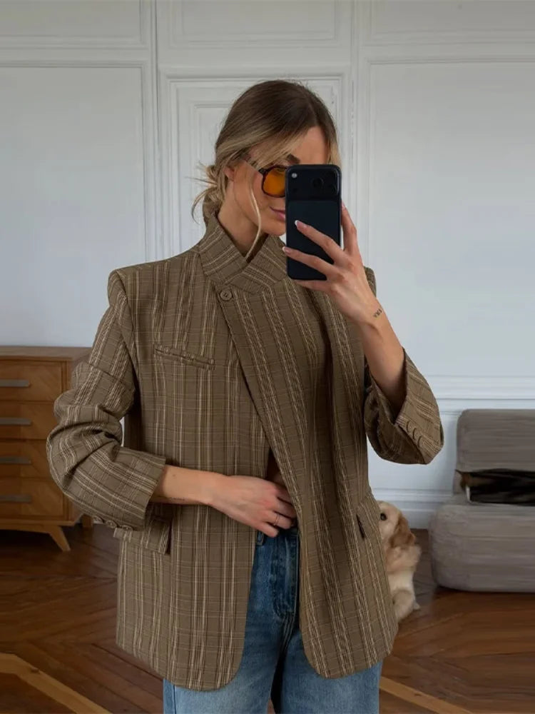 Vienna Pinstripe Blazer