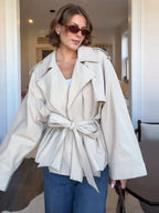 Lumière Belted Blazer Jacket