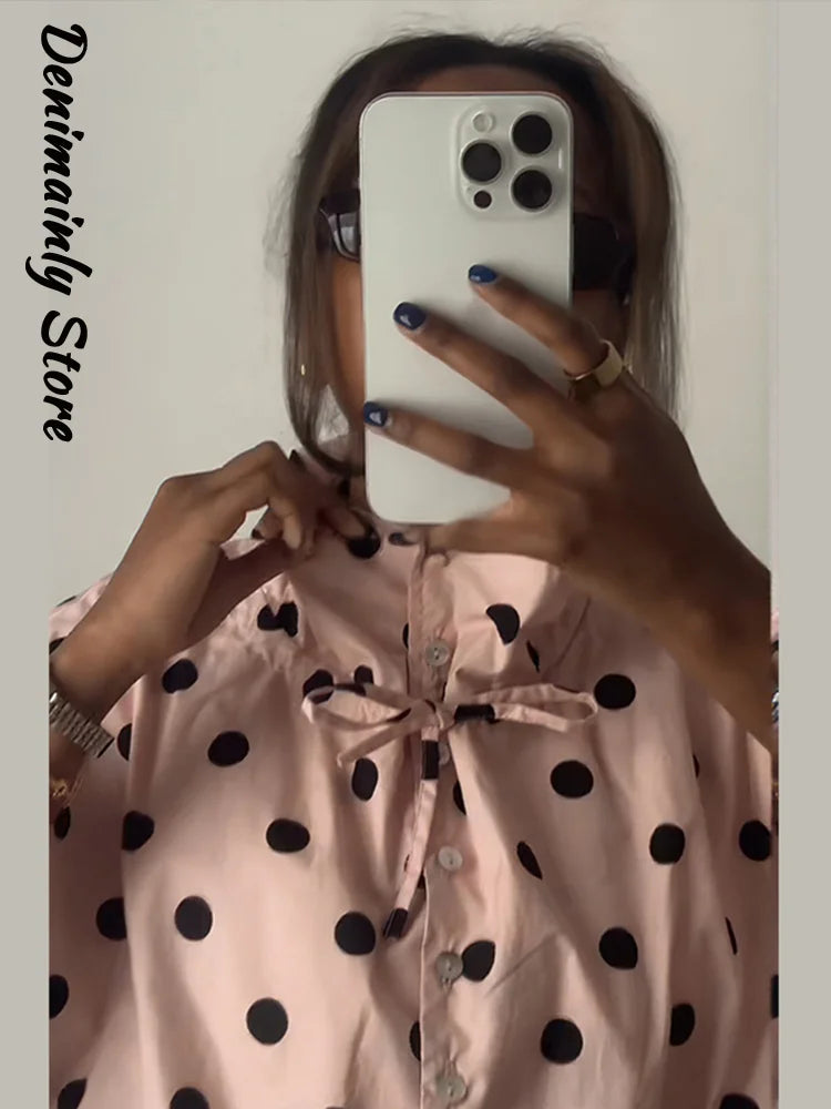 Rosé Polka Dot Jacket