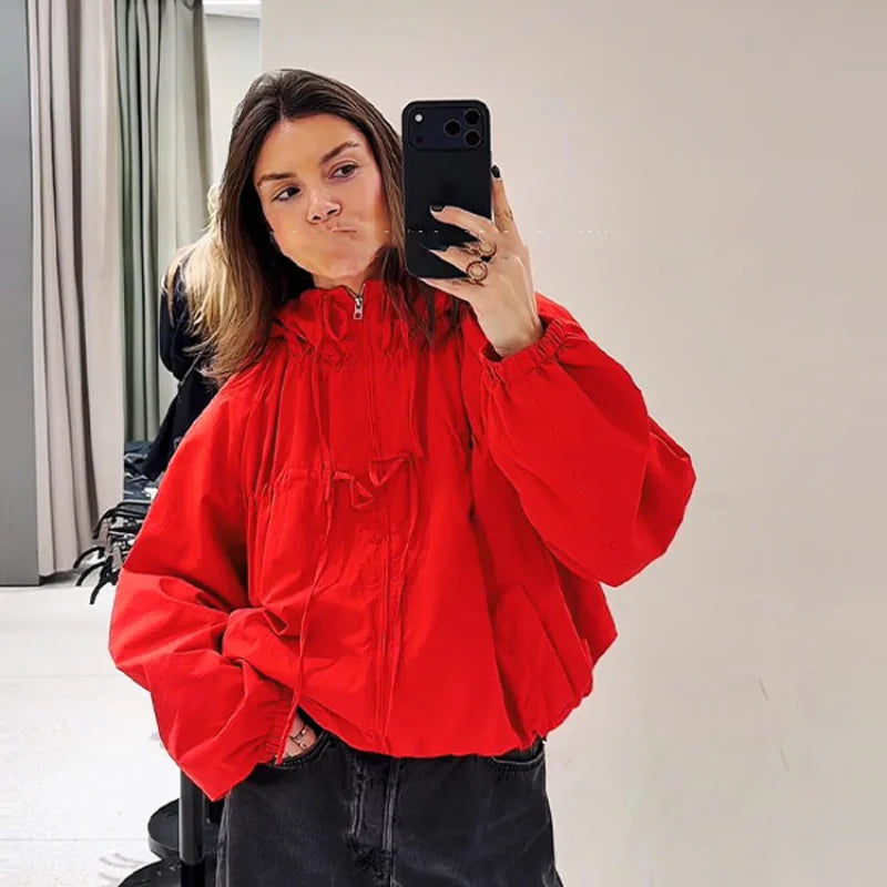 Rosé Polka Dot Jacket